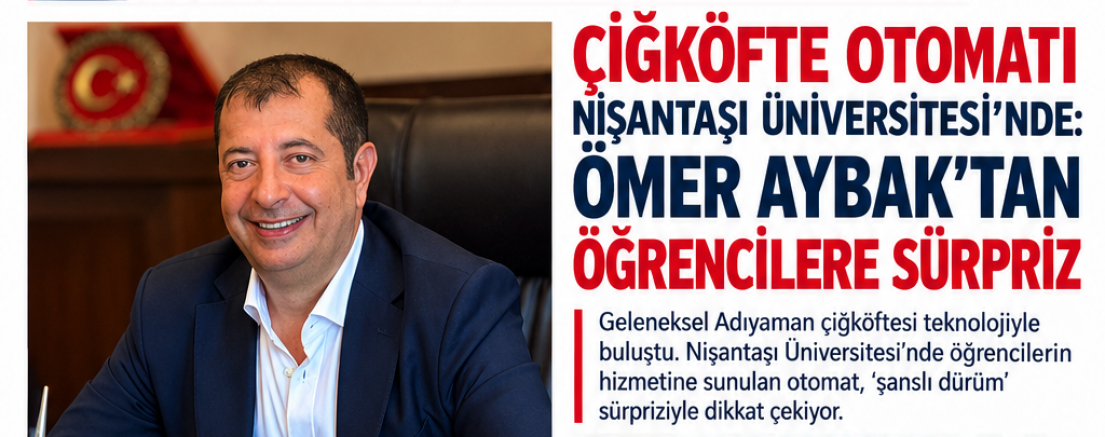 Nişantaşı Üniversitesi’nde “Şanslı Dürüm” Dönemi Başladı