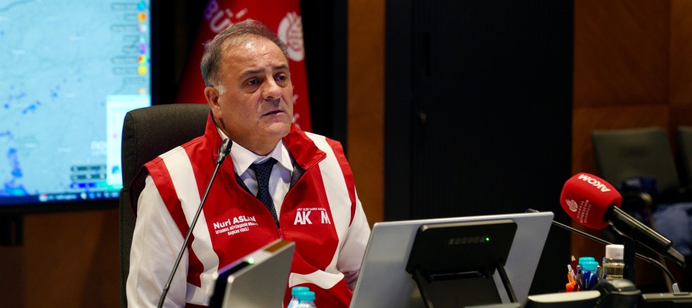 Nuri Aslan AKOM’da Hava Durumunu Değerlendirdi!  