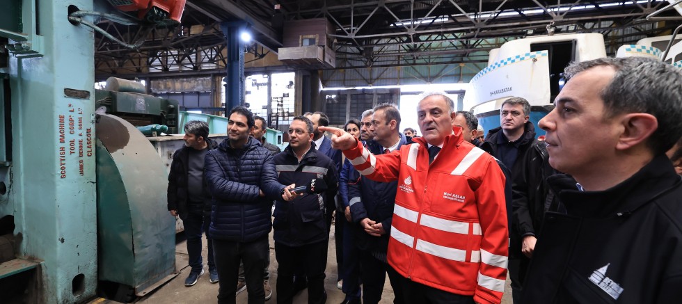 NURİ ASLAN BEYOĞLU’NDA PROJELERİ YERİNDE İNCELEDİ