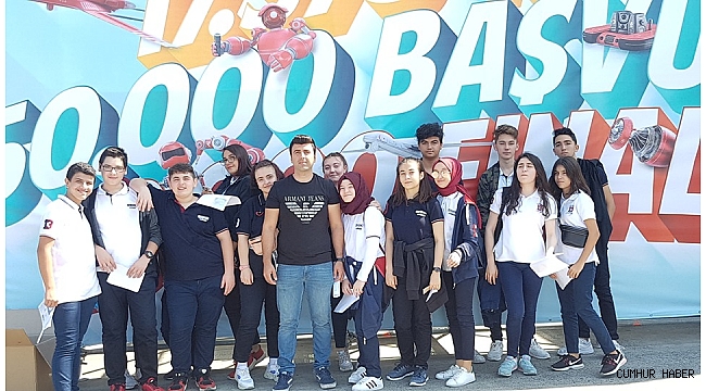 Özel Şafak Okulları Öğrencileri TEKNOFEST'i ziyaret etti