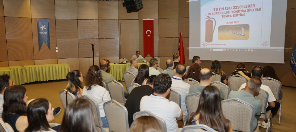 PERSONELE ‘İŞ SÜREKLİLİĞİ YÖNETİM SİSTEMİ’ EĞİTİMİ