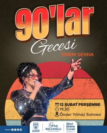 Silivri Belediyesi Sinem Senna konseri düzenliyor