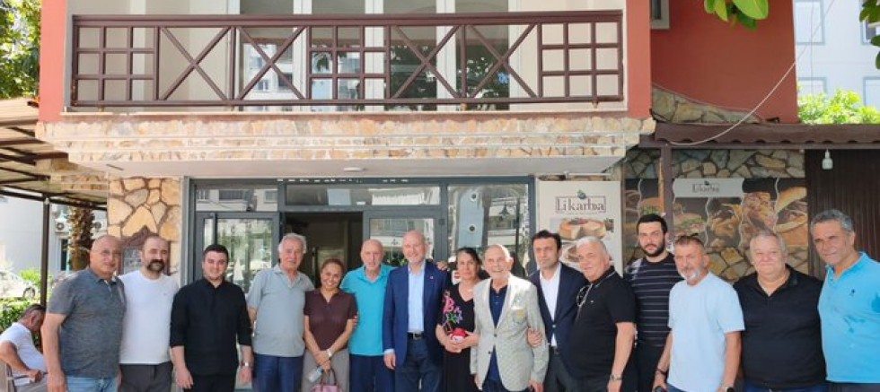 Süleyman Soylu, Antalya Eski Milletvekili Adil Aydın'ı Ziyaret Etti