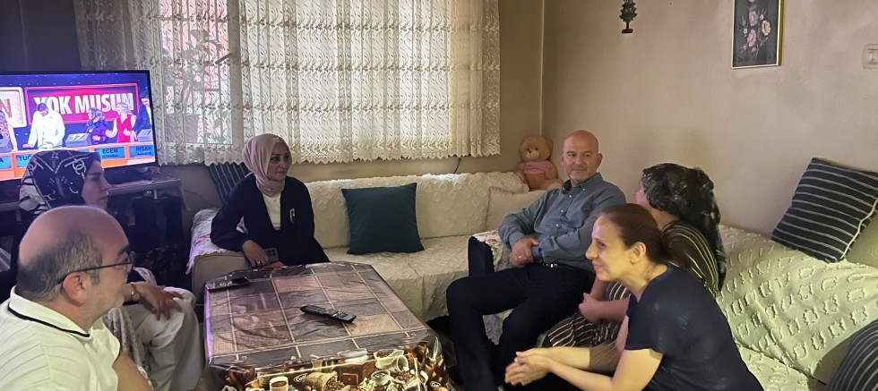 Süleyman Soylu, Beyoğlu’nda Pirimehmet Paşa Mahallesi Sakinleriyle Buluştu