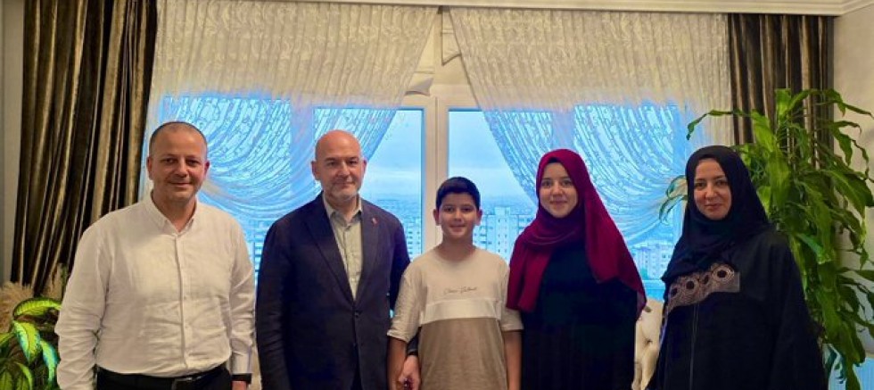 Süleyman Soylu’dan Hac Dönüşü Akın Bayram’a Ziyaret