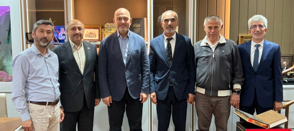 Süleyman Soylu, İlim Yayma Cemiyeti Gaziosmanpaşa Şube Heyetini Ağırladı