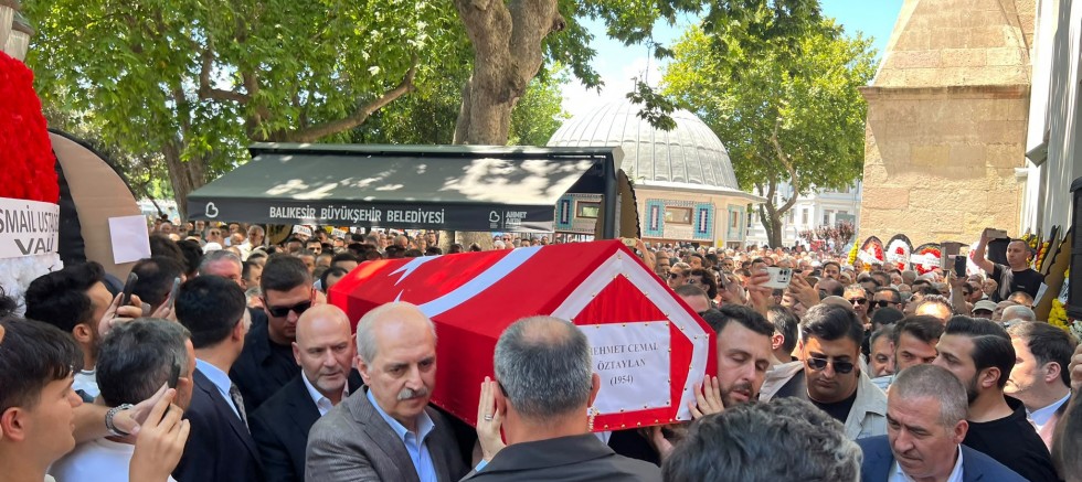 Süleyman Soylu, Mehmet Cemal Öztaylan'ın Cenaze Törenine Katıldı