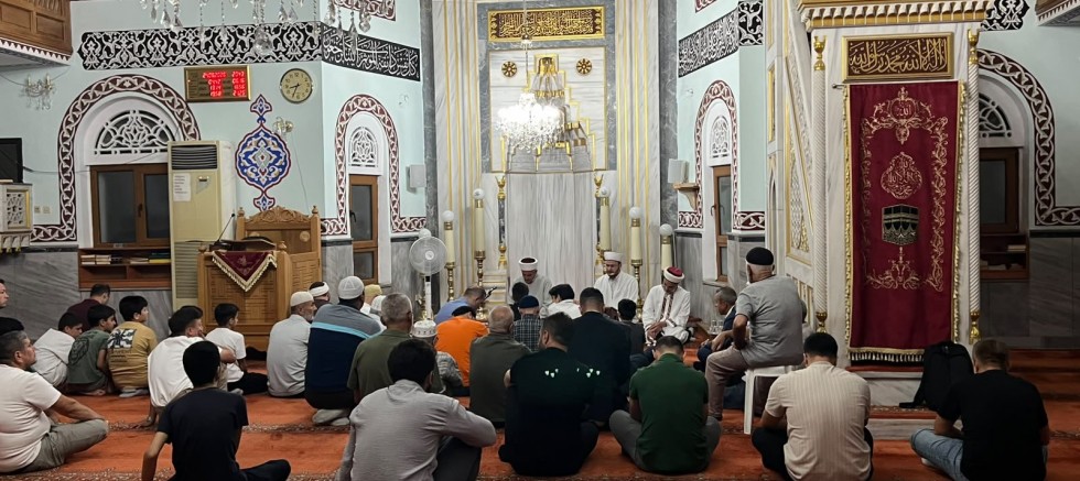 Süleyman Soylu Mevlid Kandili’ni Piyalepaşa Camii’nde İdrak Etti