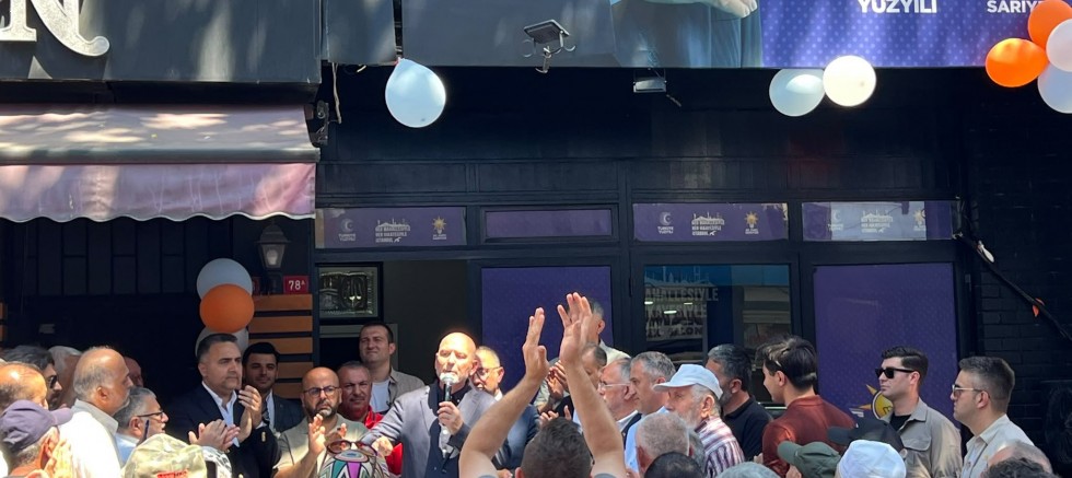 Süleyman Soylu, Sarıyer Yeniköy Mahalle İrtibat Bürosu'nun Açılışını Gerçekleştirdi