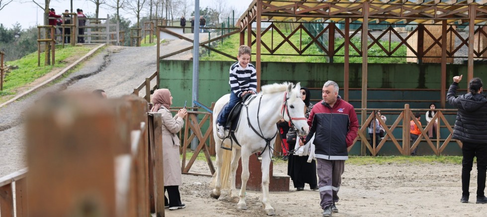 Sultangazi Belediyesi At Binme Tesisleri, Doğa ile İç İçe Keyifli Anlar Sunuyor
