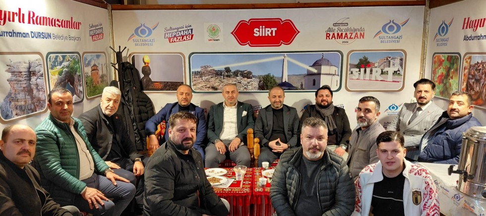 Sultangazi’de Ramazan Coşkusu: Siirtli hemşerilerin Ramazan Çadırına Yoğun İlgi