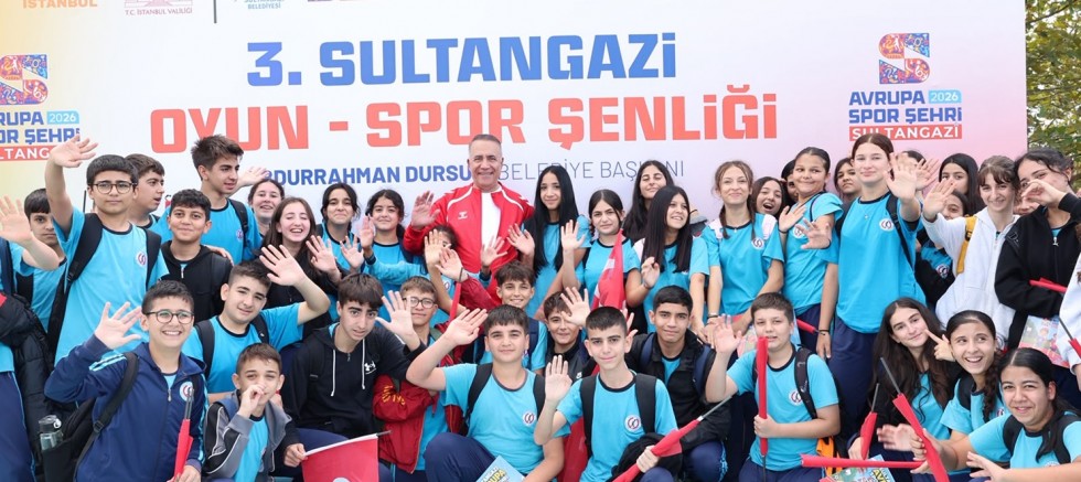 Sultangazi’de Spor Coşkusu: Gençler Şenlikte Buluştu