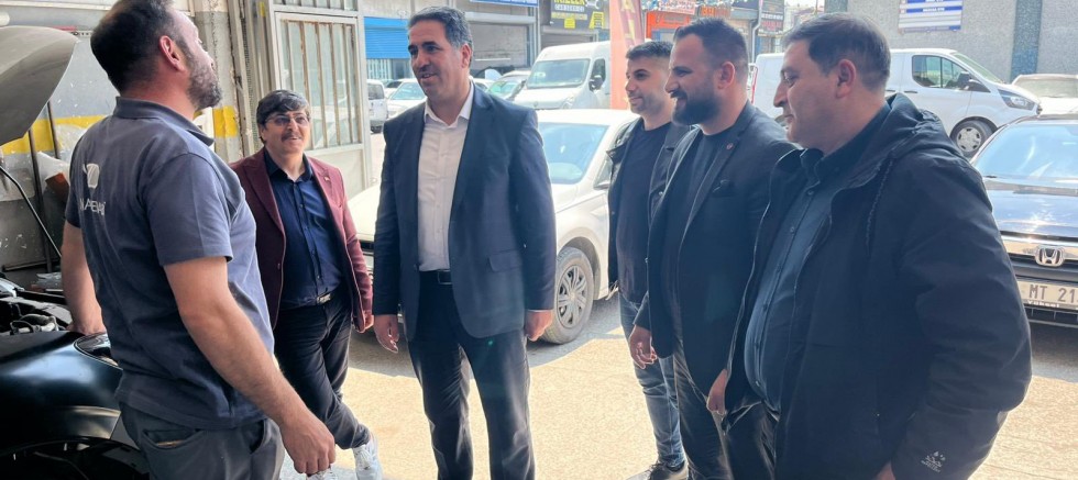 Sultangazi’de Yılmaz Durmuş’tan Samimi Esnaf Buluşması
