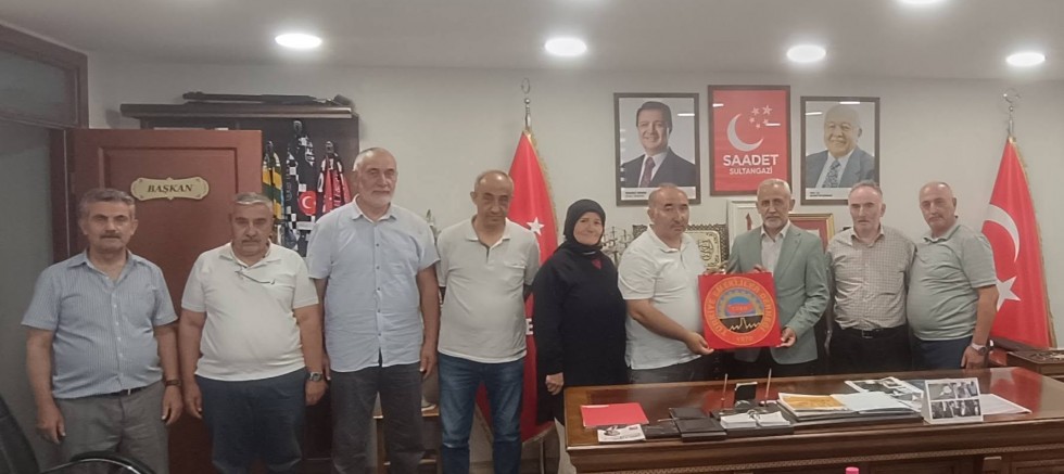 Sultangazi Saadet Partisi'ne Türkiye Emekliler Derneği'nden Ziyaret