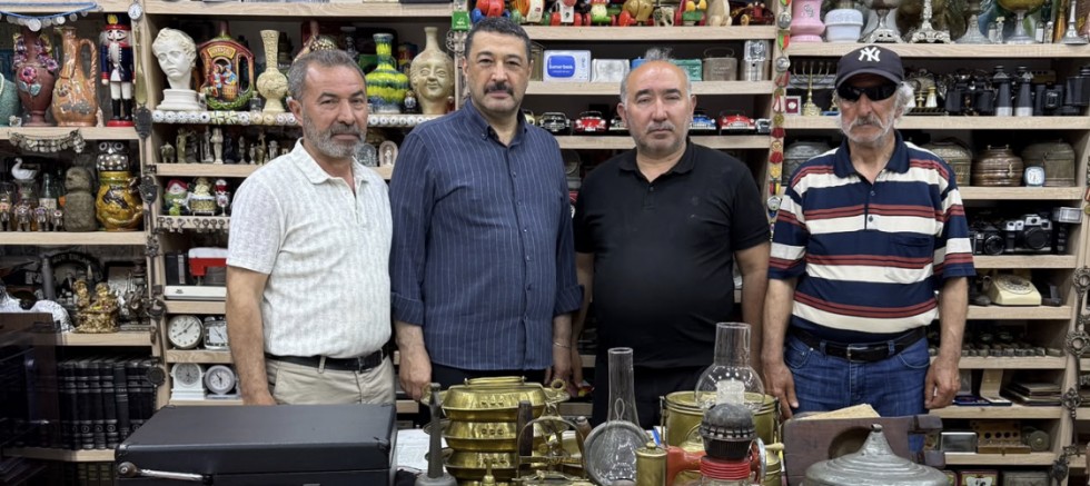 Sultangazi Sivaslılar Derneği Başkanı Recep Bölükbaşı’ndan Cemalettin Temur’a Kültür Müzesi Ziyareti