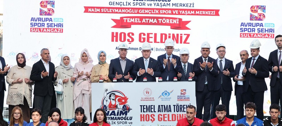 Sultangazi’ye Naim Süleymanoğlu Gençlik Spor ve Yaşam Merkezi
