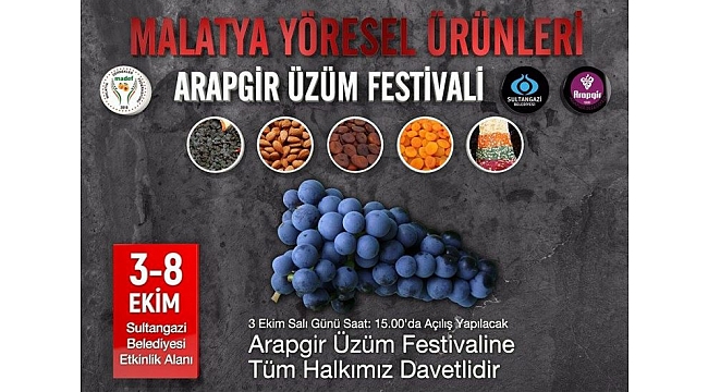 Sultangazi’de Üzüm Festivali Düzenlenecek!