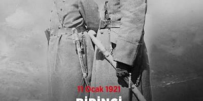 1. İNÖNÜ ZAFERİ’NİN 105. YILI KUTLU OLSUN