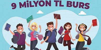 2 bin 934 öğrenciye 9 milyon TL burs