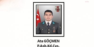 Abdulkadir Çiçek'den  şehit Astsubay Göçmen için başsağlığı mesajı