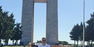 Abdulkadir Çiçek'ten Çanakkale Şehitliği'nde Duygulandıran Şehitler Duası