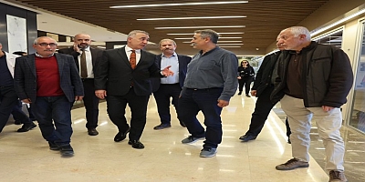 Abdurrahman Dursun'dan Sırrı Süreyya Önder’e hastane ziyareti