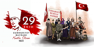 Adil Güngör,29 Ekim Cumhuriyet Bayramı Kutlama Mesajı