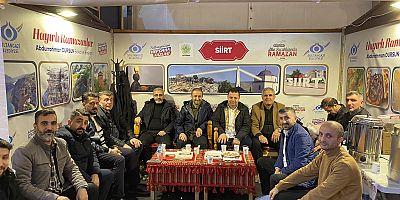 Adil Güngör’den Ramazan Çadırında Siirtlilere Ziyaret