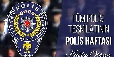 Adil Güngör, Türk Polis Teşkilatı'nın 180. Yıl Dönümünü Kutladı