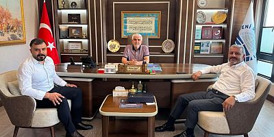 Adıyaman Dernekler Federasyonu Başkanı Hüseyin Sevinçtekin’den Mahmut Göksu’ya Ziyaret