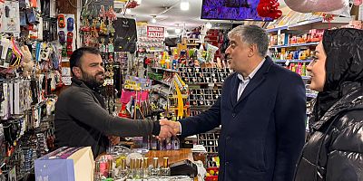  Ahmet Salmış’tan Salihpaşa Caddesi Esnafına Ramazan Ziyareti