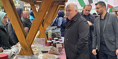 AK Parti Çatalca İlçe Başkanı Mesut Üner’den Filistin’e Destek