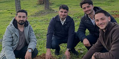 AK Parti Gençlik Kolları’ndan Gazze Hatıra Ormanı Fidan Dikim Programı