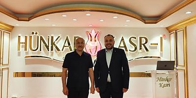 AK Parti İstanbul İl Yönetim Kurulu Üyesi Orhan Narin, Hünkâr Kasrı'nda Ağırlandı