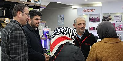 AK Parti Sultangazi Gençlik Kolları Başkanından Esnaf Ziyareti