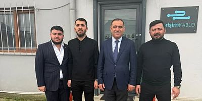AK Parti Sultangazi İlçe Başkanı İmdat Kamacı’dan Erişim Kablo’ya Ziyaret