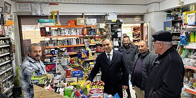 AK Parti Sultangazi İlçe Başkanı İmdat Kamacı’dan Esnaf Ziyareti