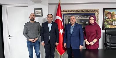 AK Parti Sultangazi İlçe Başkanı İmdat Kamacı’dan İş İnsanı Yüksel Özyurt’a Ziyaret