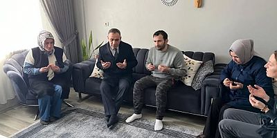 AK Parti Sultangazi İlçe Başkanı İmdat Kamacı’dan Kılıç Alp Gümüş’ün Ailesine Taziye Ziyareti