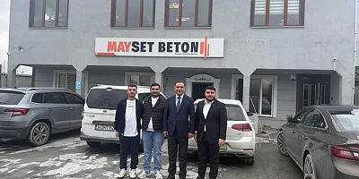 AK Parti Sultangazi İlçe Başkanı İmdat Kamacı’dan Mayset Beton’a Ziyaret