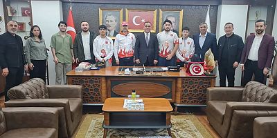 AK Parti Sultangazi İlçe Başkanı Kamacı, Genç Sporcuları Ağırladı