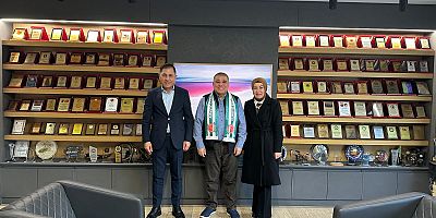 Amasya Derneği’nden Ramis Topal’a Ziyaret