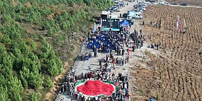 Arnavutköy’de Gazze İçin Umudun Fidanları Toprakla Buluştu