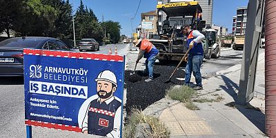 Arnavutköy’ün Yolları ARFALT’ın Gücüyle Yenileniyor