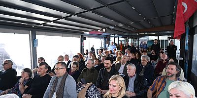 ATAOL BEHRAMOĞLU VE OKAN TOYGAR BELTAŞ KİTAP KAFE’DE KİTAPSEVERLERLE BİR ARAYA GELDİ