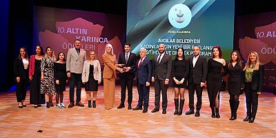 AVCILAR BELEDİYESİ’NE ALTIN KARINCA ÖDÜLÜ