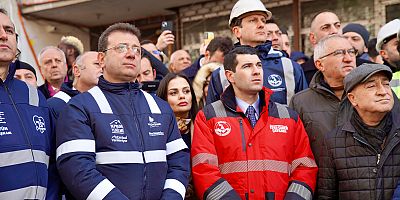 AVCILAR’DA EKREM İMAMOĞLU’NUN KATILIMIYLA RİSKLİ BİNA YIKIMI YAPILDI