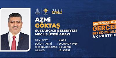 Azmi Göktaş'tan Ramazan ayı mesajı