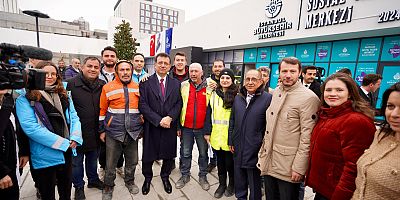 BAĞCILAR SOSYAL YAŞAM MERKEZİ İLK ETAP AÇILIŞINDA KONUŞTU