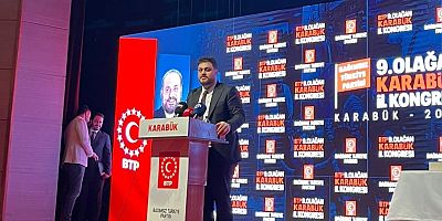 Bağımsız Türkiye Partisi (BTP) Genel Başkanı Hüseyin Baş partisinin Karabük il kongresine katıldı.